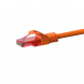 CAT6 Kabel U/UTP - 1,50 Meter - orange - 100% Kupfer