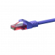 CAT6 Netzwerkkabel, U/UTP, 50 Meter, Violet, 100% Kupfer