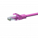 CAT5e Kabel U/UTP - 1 Meter - rosa - CCA