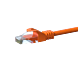 CAT6 Kabel U/UTP - 2 Meter - orange - CCA
