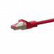 CAT6 Kabel LSOH S-FTP - 0,50 Meter - rot