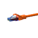 UTP CAT6a 0,15m orange - 100% Kupfer