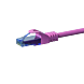 UTP CAT6a 0,15m rosa - 100% Kupfer
