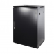 18 HE Netzwerkschrank, Wandschrank, mit Metalltür 600 x 450 x 900mm (BxTxH)