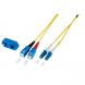 Glasfaserkabel LC-SC OS2 Duplex - 2 Meter