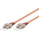 Glasfaserkabel SC-SC OM2 Duplex - 3 Meter