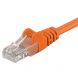 CAT5e Kabel U/UTP - 0,50 Meter - orange - CCA