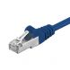 CAT5e Kabel FTP - 0,25 Meter - blau