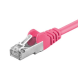 CAT5e Kabel FTP - 0.25 Meter - rosa