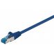 CAT 6a Kabel LSOH - S/FTP - 0,25 Meter - Blau
