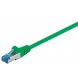 Cat 6a Kabel LSOH S/FTP - 15 Meter - grün