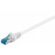 CAT 6a Kabel LSOH - S/FTP - 0,25 Meter - Weiß