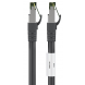 Cat8 Kabel S/FTP/PIMF - 3 Meter - schwarz