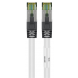 Cat8 Kabel S/FTP/PIMF - 0,25 Meter - weiß