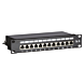 10 Zoll Patchfeld 12 Ports CAT 5e FTP