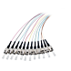 Set OM4 Glasfaser Pigtail ST - multicolor