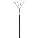 Outdoorkabel CAT5e F/UTP – Flexibel CCA - 100 Meter