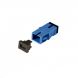 Singlemode Keystone-Glasfaserkupplung SC-SC Simplex - blau