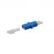 Singlemode Kupplung E2000-E2000 Simplex - blau