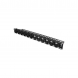 19 Zoll Netzwerk Patchfeld CAT 6a mit Keystones, UTP 24-fach