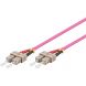 Glasfaserkabel SC-SC OM4 Duplex - 5 Meter