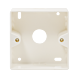 Aufputz-Rahmen für Anschlußdose, Farbe Elfenbein