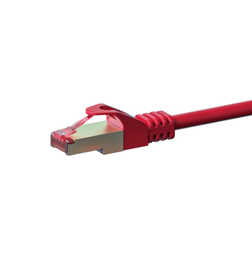 CAT6 Kabel LSOH S-FTP - 2 Meter - rot
