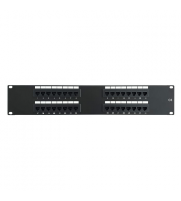 19 Zoll Patchfeld 32-fach UTP / CAT 6 - 2U