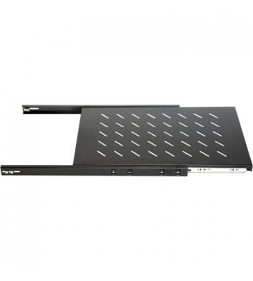 1 HE ausziehbarer Regalboden für Netzwerkschrank 800 mm tief