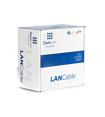 DANICOM CAT6a Kabel S/FTP 100 Meter – LSZH (Dca)