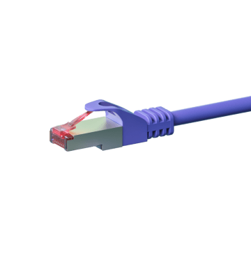 CAT6 Kabel LSOH S-FTP - 2 Meter - lila