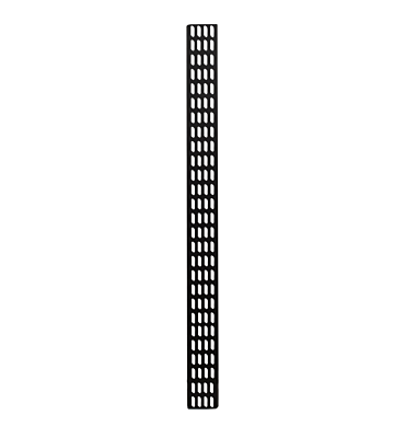 27 HE vertikale Kabelführungsleiste - 10 cm breit