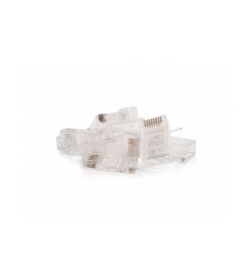 CAT6a RJ45 Konnektor geschirmt  - für Starrleiter - 10 Stück