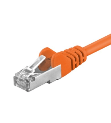 CAT5e Kabel FTP - 1 Meter - orange