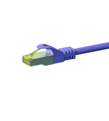 Cat7 Kabel S/FTP/PIMF - 2 Meter - lila