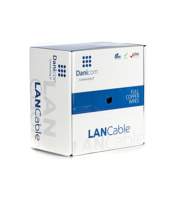 DANICOM CAT6a Kabel U/UTP 100 Meter – LSZH (Dca)
