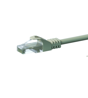 CAT6 Kabel U/UTP - 2 Meter - grau - CCA