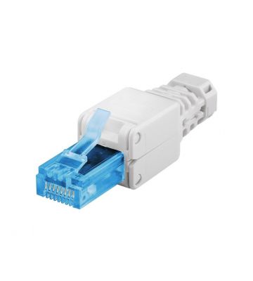 UTP CAT 6a - RJ45 Konnektor - Toolless - für flexible Kabel und Starrleiter