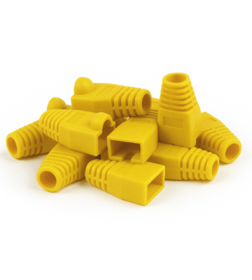 DANICOM RJ45 Tule Gelb - 10 Stück