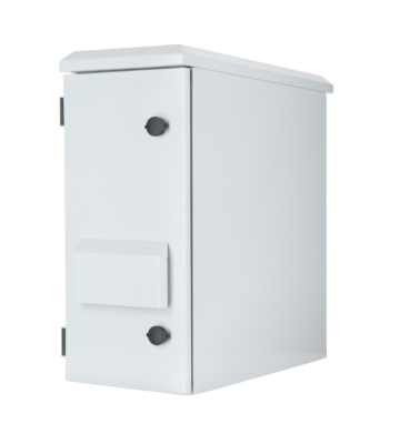 6HE 19" Outdoor Serverschrank zur vertikale Wandmontage IP55 - 600x280x600mm