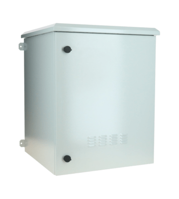 15 HE 19” Outdoor Serverschrank zur Wandmontage IP55 - 600 x 600 x 770mm 