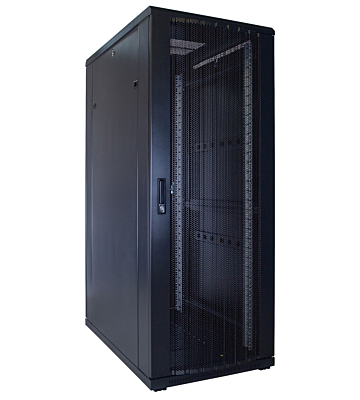 32 HE 19” Serverschrank, mit perforierter Fronttür (BxTxH) 600 x 1200 x 1600mm