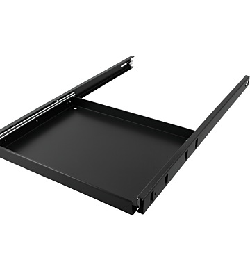 1HE, 19-Zoll-Ausziehboden, für 1000 mm tiefe Serverschränke