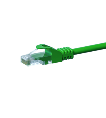 CAT5e Kabel U/UTP  - 2 Meter - grün - CCA