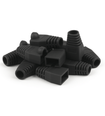 DANICOM RJ45 Tule Schwarz - 10 Stück