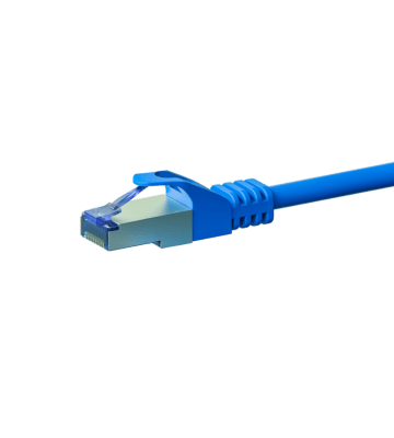 CAT6a Kabel LSOH S-FTP - 2 Meter - blau