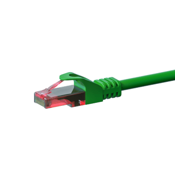 CAT6 Kabel U/UTP - 5 Meter - grün - 100% Kupfer