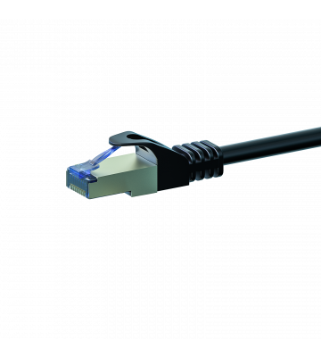 CAT6a Kabel LSOH S-FTP - 1 Meter - schwarz