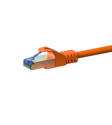CAT6a Kabel LSOH S-FTP - 1 Meter - orange 