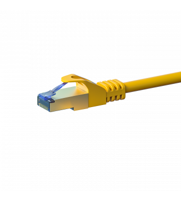 CAT6a Kabel LSOH S-FTP - 0,50 Meter - gelb